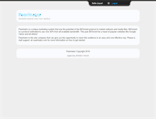 Tablet Screenshot of peerinator.com